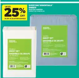 Real Canadian Superstore EVERYDAY ESSENTIALS SHEETS offer