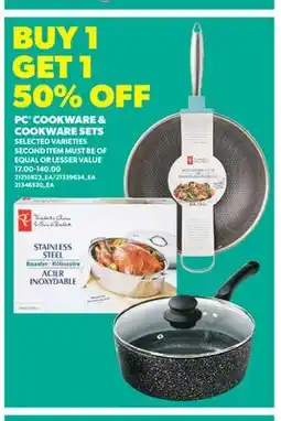 Real Canadian Superstore PC COOKWARE & COOKWARE SETS offer