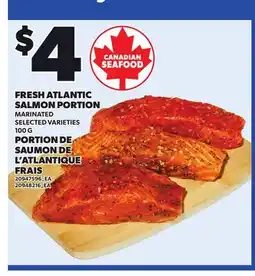 Independent Grocer FRESH ATLANTIC SALMON PORTION, MARINATED offer