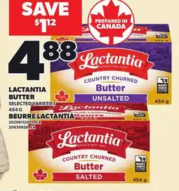 Independent Grocer LACTANTIA BUTTER offer