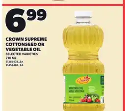 Loblaws CROWN SUPREME COTTONSEED OR VEGETABLE OIL offer