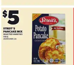 Loblaws STREIT'S PANCAKE MIX offer