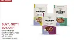 Petvalu Crumps' Naturals Mini Trainers Dog Treats offer