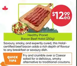 Healthy Planet Healthy Planet Bacon Beef Halal offer