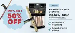 Petvalu Performatrin Ultra Dog Chews offer