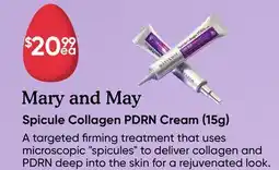 Healthy Planet Mary and May Spicule Collagen PDRN Cream offer