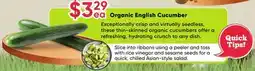 Healthy Planet Organic English Cucumber offer