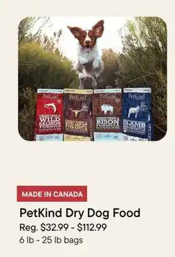 Petvalu PetKind Dry Dog Food offer