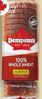 Food Basics DEMPSTER'S BREAD offer