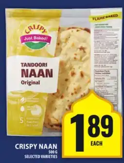 Food Basics CRISPY NAAN offer