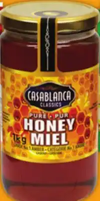 Food Basics CASABLANCA HONEY OR TATA TEA offer