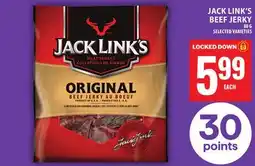 Food Basics JACK LINK'S BEEF JERKY offer