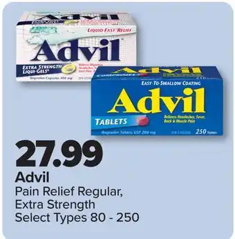 PharmaChoice Advil Pain Relief Regular, Extra Strength offer