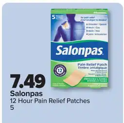 PharmaChoice Salonpas 12 Hour Pain Relief Patches 5 offer