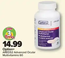 PharmaChoice Option+ AREDS2 Advanced Ocular Multivitamins offer