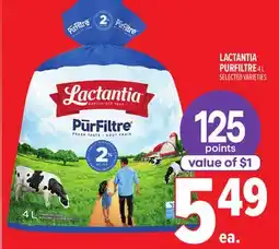 Metro LACTANTIA PURFILTRE offer