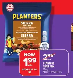 Metro PLANTERS TRAIL MIX offer