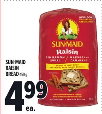 Metro SUN-MAID RAISIN BREAD offer