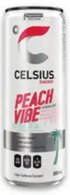 Metro CELSIUS ENERGY DRINKS offer