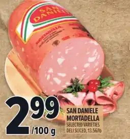Metro SAN DANIELE MORTADELLA offer