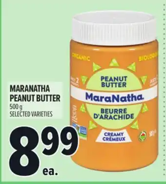 Metro MARANATHA PEANUT BUTTER offer