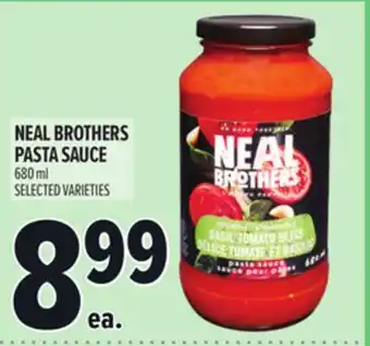 Metro NEAL BROTHERS PASTA SAUCE offer