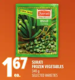 Metro SURATI FROZEN VEGETABLES offer