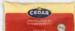 Metro CEDAR DRY BEANS, BARLEY, BURGOL OR SEMOLINA offer