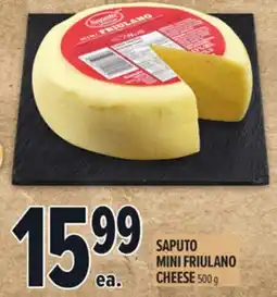 Metro SAPUTO MINI FRIULANO CHEESE offer