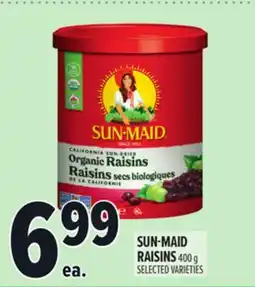 Metro SUN-MAID RAISINS offer