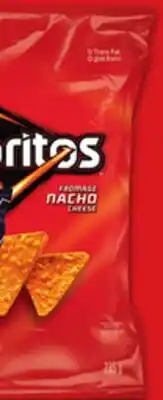 Metro RUFFLES CHIPS, CHEETOS OR DORITOS SNACKS offer