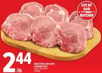 Metro FRESH PORK LOIN CHOPS ECONOMY PACK offer