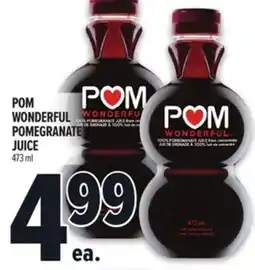 Metro POM WONDERFUL POMEGRANATE JUICE offer