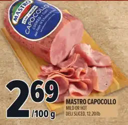 Metro MASTRO CAPOCOLLO offer