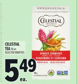 Metro CELESTIAL TEA offer