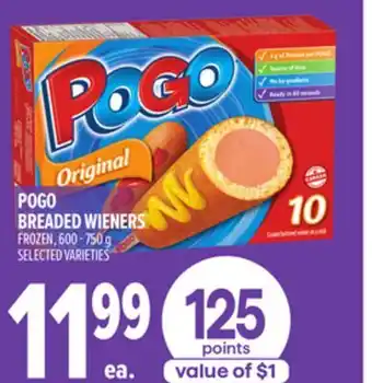 Metro POGO BREADED WIENERS offer