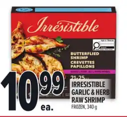 Metro IRRESISTIBLE GARLIC & HERB RAW SHRIMP offer
