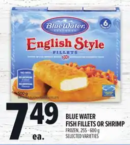 Metro BLUE WATER FISH FILLETS OR SHRIMP offer