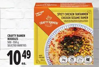 Metro CRAFTY RAMEN NOODLES offer