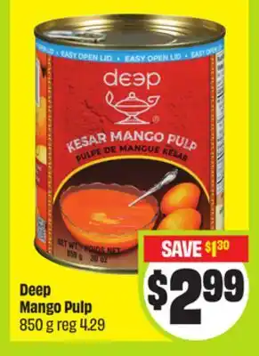 FreshCo Deep Mango Pulp offer