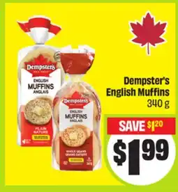 FreshCo Dempsters English Muffins offer