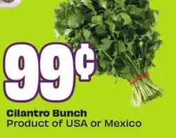 FreshCo Cilantro Bunch Product of USA or Mexico offer