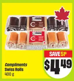 FreshCo Compliments Swiss Rolls offer