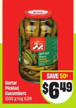 FreshCo Bartar Pickled Cucumbers offer