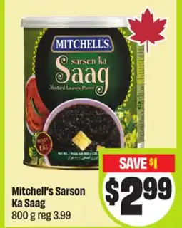 FreshCo Mitchell's Sarson Kasaag 800 g - Vaisakhi offer