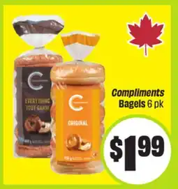 FreshCo Compliments Bagels offer