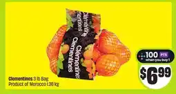 FreshCo Clementines 3 lb Bag Product of Morocco offer