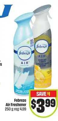 FreshCo Febreze Air Freshener offer