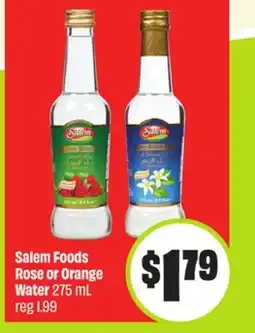FreshCo Salem Foods Rose or Orange Water offer