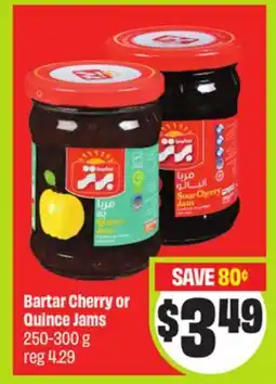 FreshCo Bartar Cherry or Quince Jams offer